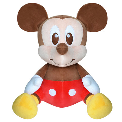 

Disney Disney Микки Маус плюшевых игрушек кукла кукла сидит подушка кукла день рождения День Святого Валентина подарок кукла девушка сидит Микки 2 #