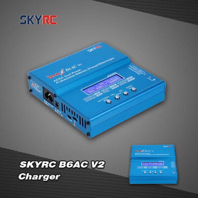 

SKYRC B6AC V2 50W LiPo LiFe LiIon NiMH NiCd Battery Charger Discharger 34C9