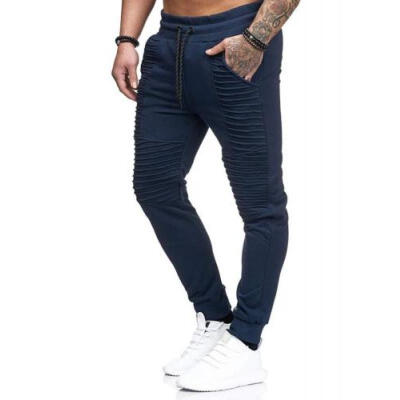 

AU Stock Men Sports Pants Trousers Fitness Workout Joggers Gym Sweatpants Slacks