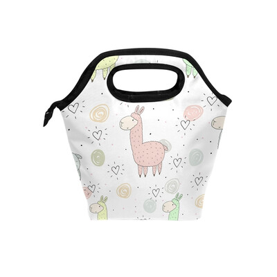 

Lunch Bag Tote Bag Colorful Sleep Travel Picnic Organizer Lunch Holder Handbags Lunch Bag Box for Office