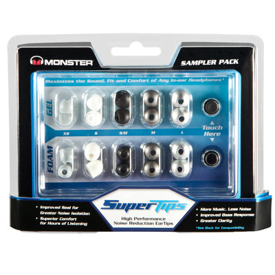 

Monster SuperTips Silicone Jacket Set Ear Earphone Silicone Case Standard Size