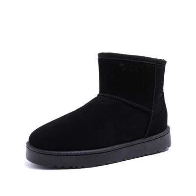 

2018 WINTER NEWEST WOMEN BOOTS LADIES SNOW BOOTS SOLID COLOR CLASSICAL SLIP-ON WOMAN CASUAL SHOES