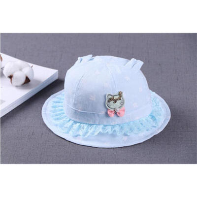 

Hot Kids Girls Boys Unisex Bead Holow Out Straw Cowboy Cap Sun Hat Summer Cool