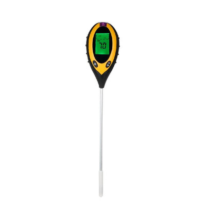

4-in-1 Soil Tester PH Moisture Temperature Sunlight Intensity PH Tester Moisture Meter