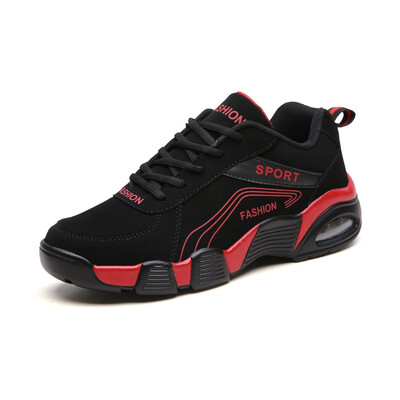 

Mens shoes Korean version of the trend of casual shoes wild mens thick bottom increased running shoes