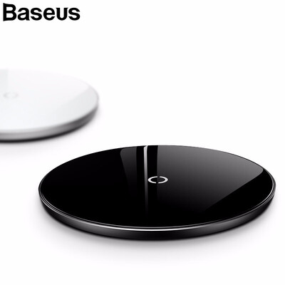 

Baseus 10W Qi Wireless Charger For iPhone  XR  Max X 8 Wireless Fast Charging for Samsung S9 S9 S8 Note 8 Xiaomi