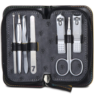 

Jingdong Supermarket] 777 nail knife set nail clippers repair capacity combination 7 sets TS-1501 rose