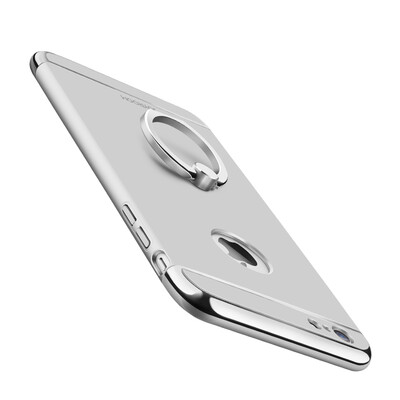 

Машинные залы iPhone6s / 6 Plus Корпус для мобильного телефона Apple 6s / 6 Plus Чехол для всего случая с защитой от зависания с улучшенным креплением с кольцом 5.5 "Silver