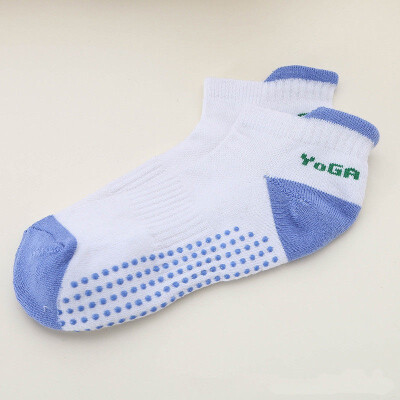 

1Pair Women Men Yoga Socks Non Slip Pilates Massage Sport Ankle Socks Grip Gym