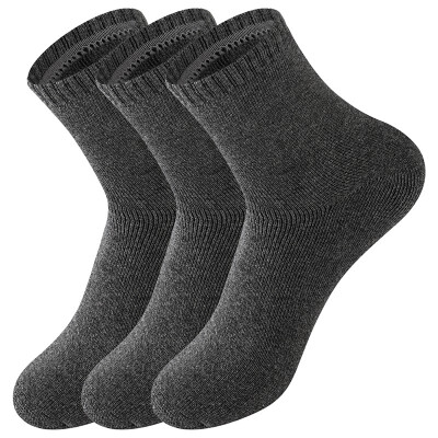 

LifeWheel Mens Cotton Busines Dress Athletic Winter Keep Warm Terry Socks