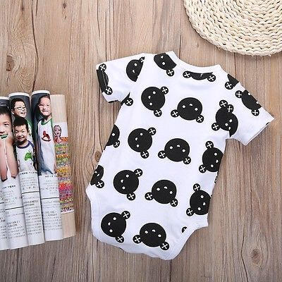 

Unisex Baby Boys Girls Cute Bear Cotton Bodysuit Romper Jumpsuit Clothes 0-24M