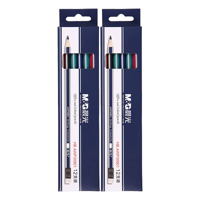 

Morninglight  & G 24 pcs with HB wood pole pencils AWP30901