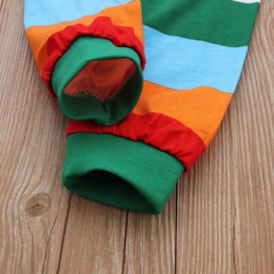 

US 2PCS Baby Girl Boy Outfits T-shirtPants Set Toddler Autumn Clothes Tracksuit