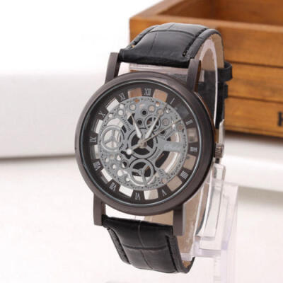 

Fashion Womens Ladies Watches Geneva Faux Leather Analog Quartz Wrist Watch