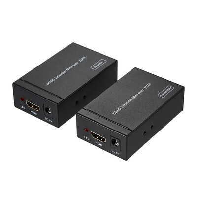 

HD Extender over Single UTP CAT5eCAT6 Cable up to 60m