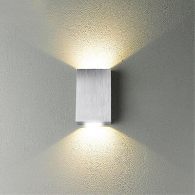 

Modern Outdoor Bedroom 2W Up Down LED Wall Light Garden Porch White Warm White