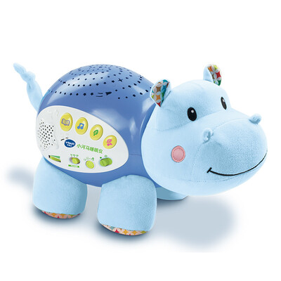 

VTech Vtech hippopotamus сон прибор звезда свет сон звук и свет, чтобы успокоить куклы раннего детства образование образовательные игрушки