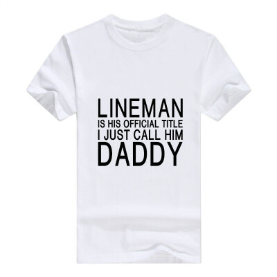 

Baby Gifts For All Lineman Official Title I Call him Daddy Bodysuit