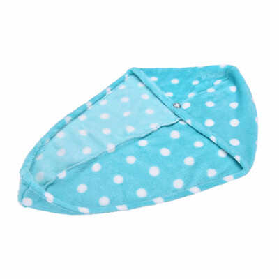 

Womens Girls Ladys Magic Quick Dry Bath Hair Drying Towel Head Wrap Hat Makeup Cosmetics Cap Bathing Tool