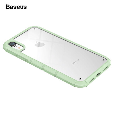 

Baseus Phone case for iphone XR Silicone PC Hybrid Armor Case iPhonoe XR 61 2018 Full Protective Back Phone Cover