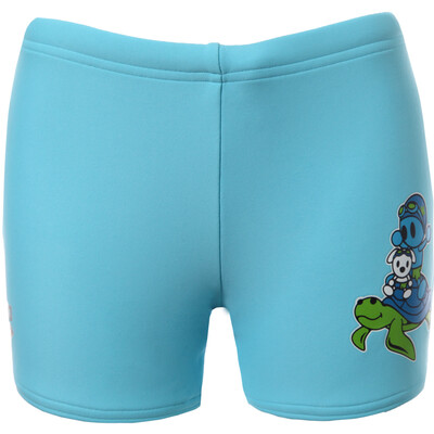 

Ariana Arena Swim Trunks Удобный дышащий мультфильм с печатным рисунком Горизонтальные плавательные бассейны для детей JSS6421MKE LBLU Sky Blue 100E
