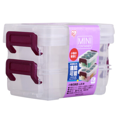 

Alice IRIS Car Storage Box Small Tool Parts Storage Environmental Storage Box Transparent Plastic Storage Box LLB- 2 Pack