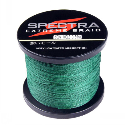 

100M-2000M 6-300LB Test Moss Green 100%PE Dyneema Braided Fishing Line