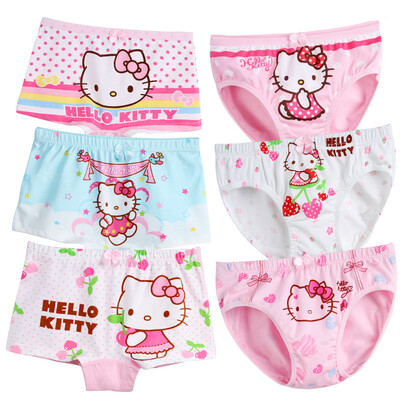 

HELLO KITTY children&39s underwear girls 6 put girls triangular angle shorts 112 color  reference height 125-135