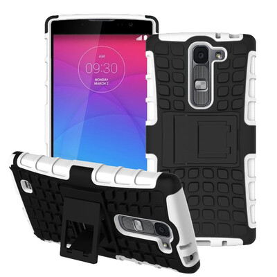 

Fivice LG G4CMagnaG4 Mini Case TPU anti-fall tire pattern back clip bracket phone case