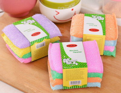 

4 pack melamine sponge Magic Sponge Eraser Melamine Cleaner for Kitchen Office Bathroom Cleaning nano spoonge 10x8x2cmrandom colo