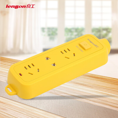 

Good work lengon engineering socket wireless without line explosion-proof anti-voltage plug strip board 3 bit self-wired not bad tow board need to match their own power cord&plug