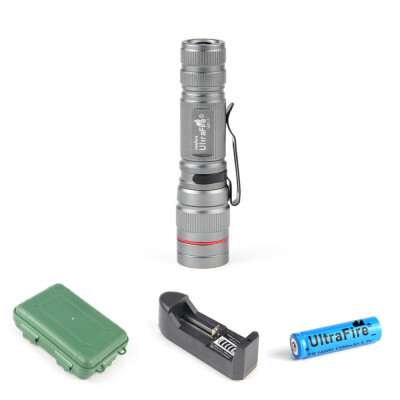 

Ultrafire XPE R2 389LM 3-Step Compact Retractable Flashlight Waterproof Box Set