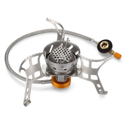 

Mini Camping Stoves Folding Outdoor Gas Stove Portable Furnace Cooking Picnic Split Stoves Windproof 3500 powerful Cooker Burners