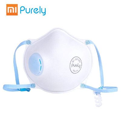 

3PCS Xiaomi Purely Lock Anti-Pollution Air Sport Face Mask Respirators Block PM25 Haze Anti-haze Adjustable Ear Hanging 3D Design