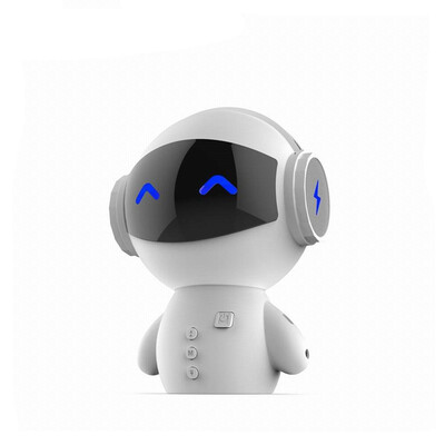 

Robot bluetooth stereo creative electronic gift mobile phone wireless card subwoofer speaker box