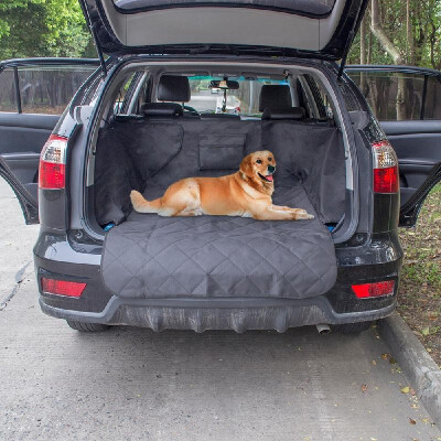 

Anself Non-slip Waterproof Dog Cargo Liner Safety Hammock Pet Car Back Seat Cover Protector Mat for Trunk SUV Pet Supply