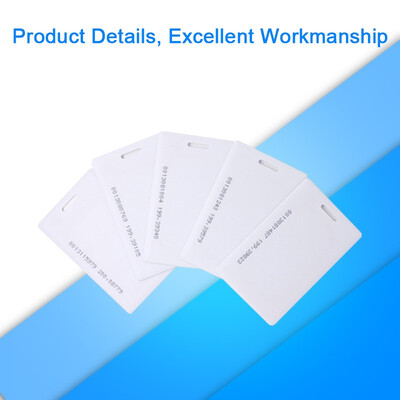 

5pcs RFID Card EM4100 Tk4100 125khz 18mm Access Control Card Keyfob Tags Sticker Key Fob Token Ring Key Proximity Smart Card