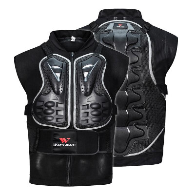 

Mens Motorcycle Armor Vest Motorcycle MTB Bike Riding Chest Armor Back Protector Motocross Racing Vest