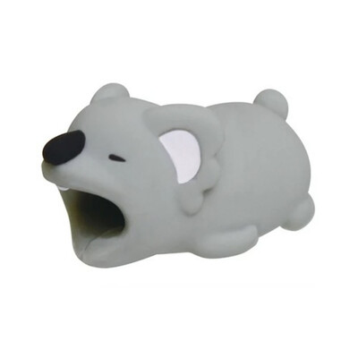 

Cute Animal Bite Cable Data Protector Winder Organizer for Smartphone Data Line Phone Protection Accessories