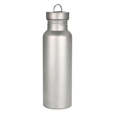 

550ML Wide Mouth Bottle Titanium Water Bottle for Outdoor Camping Hiking Picnic