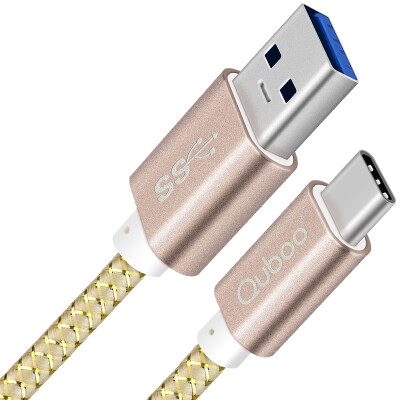 

Cool Wave Type-C / USB3.1 revolution 3.0 mobile phone data cable / charging line 1 meter Tu Hao gold for music as 1S / 2 / Pro / Max millet 4C / 5 Huawei V8 / P9, etc