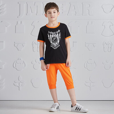 

Jamie Bear JMBEAR Set Boys Leisure Sports Short Sleeve Set 872516201 Black 120