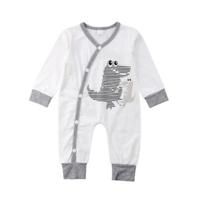 

AU Newborn Baby Boy Girl Cartoon Animal Romper Bodysuit Jumpsuit Outfits Clothes