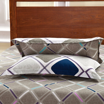 

Home Textile 100 Cotton Pillow Case Family Pillow Shams 48x74cm Size New Design Color