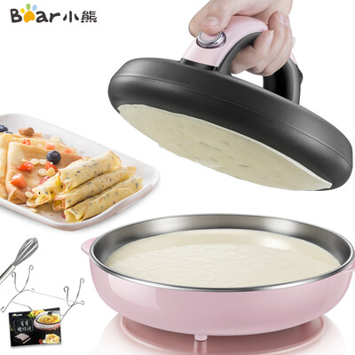 

Bear Pizza Pancake Machine Spring Pancake Pancake Pancake Pancake Roller Skin Electric Baking Cup Mini Nonstick Pan DBC-A06D1
