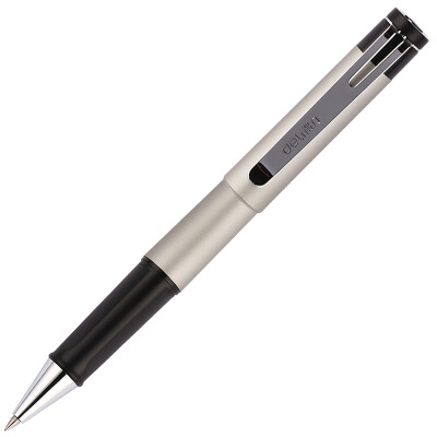 

Deli S111 business style pearl pen neutral pen signature pen bright silver bullet 05mm black