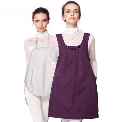 

Jing Yi (JOYNCLEON) radiation protection belly anti-radiation pregnant women silver fiber radiation protection dark purple XL code JC8305A