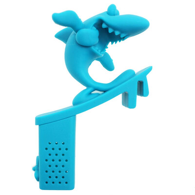 

Силиконовые формы Shark Tea Leaf Травяной специй Сито фильтр Infuser Диффузор сумка