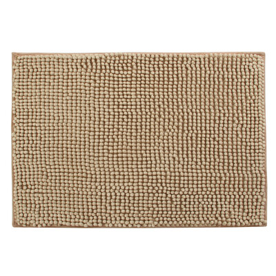 

Jingdong supermarket] rich home (FOOJO) chenille suction non-slip mats mat 40 * 60cm camel