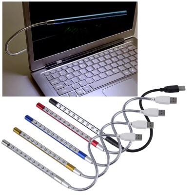 

Mini Desk Reading USB LED Light Flexible For Notebook Laptop Portable New